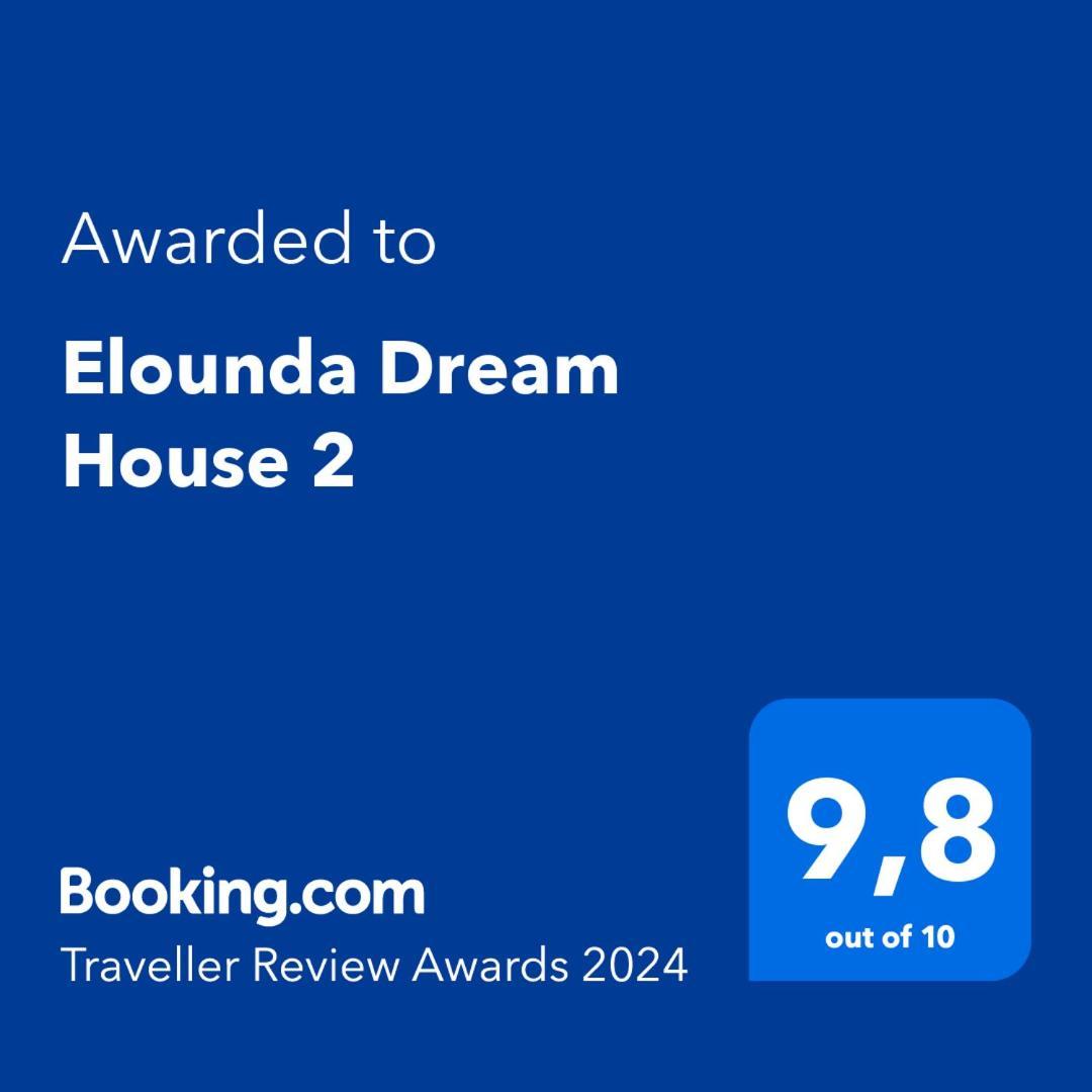 Apartamento Elounda Dream House 2 Exterior foto